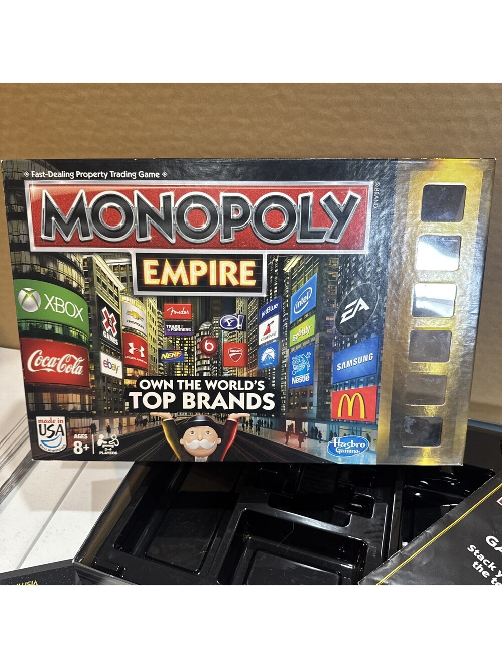 Hasbro Monopoly Empire Board Game New Tokens 2014 New In Sealed Box